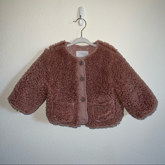 Zara Other - Zara Toddler Teddy Coat